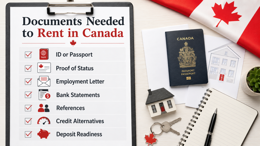 Documents Needed to Rent in Canada as a Newcomer