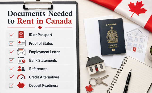 Documents Needed to Rent in Canada as a Newcomer