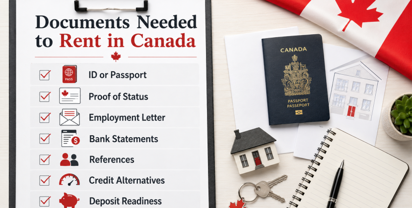 Documents Needed to Rent in Canada as a Newcomer