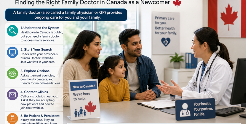 Finding a Family Doctor in Canada – Finding the Right Family Doctor in Canada as a Newcomer