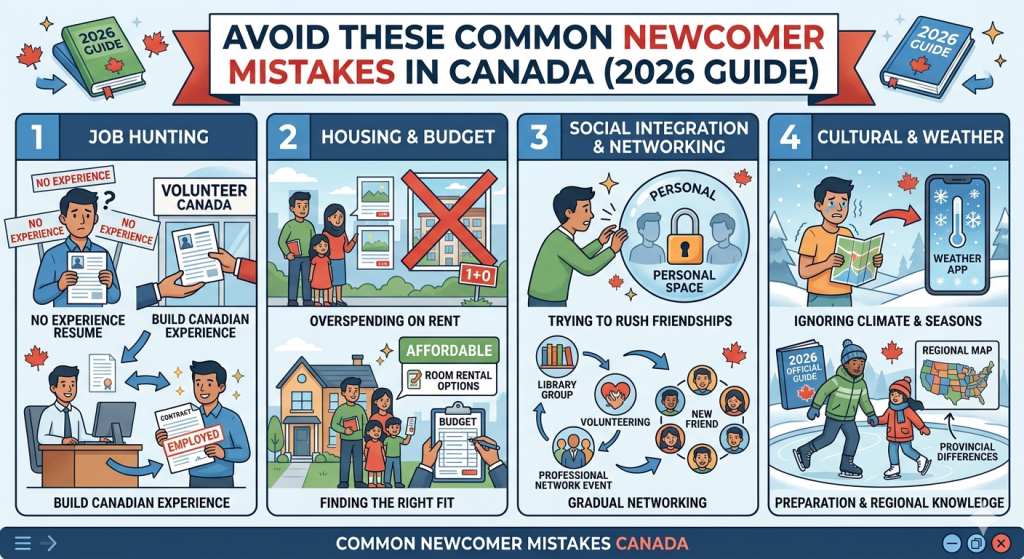Common newcomer mistakes Canada – Avoid These Common Mistakes Newcomers Make in Canada (2026 Guide)