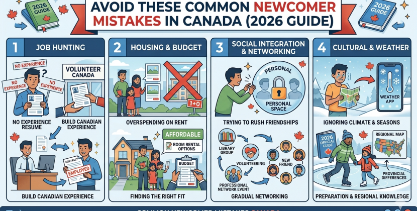 Common newcomer mistakes Canada – Avoid These Common Mistakes Newcomers Make in Canada (2026 Guide)