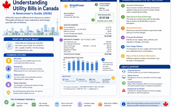 Understanding utility bills in Canada – How to Understand Utility Bills in Canada: A Newcomer’s Guide (2026)