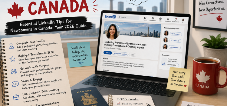 LinkedIn Tips Canada for Newcomers
