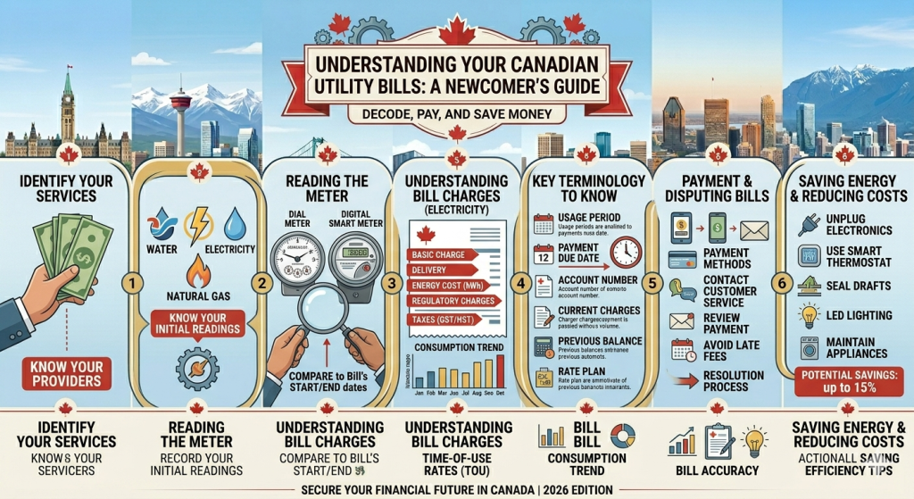 Understanding Canadian utility bills – How to Understand Your Utility Bills in Canada: A Newcomer’s Guide