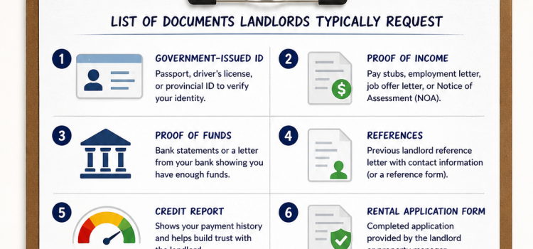 What Documents Do You Need to Rent in Canada as a Newcomer (2026 Guide)
