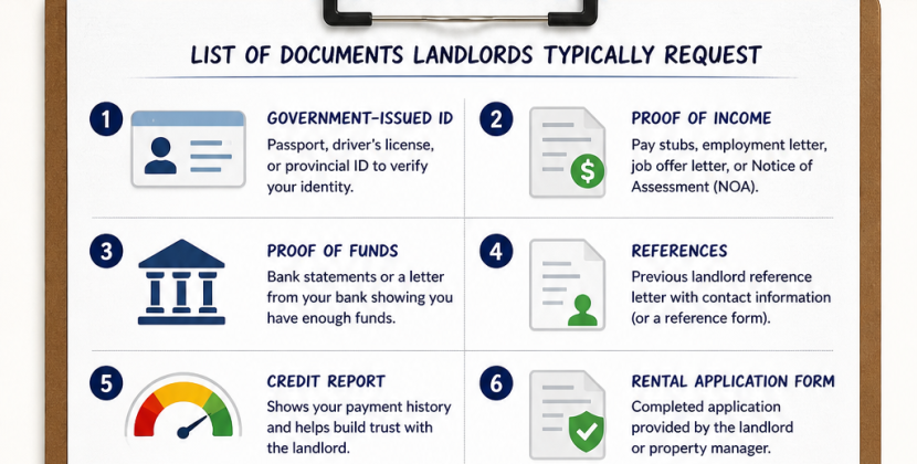 What Documents Do You Need to Rent in Canada as a Newcomer (2026 Guide)