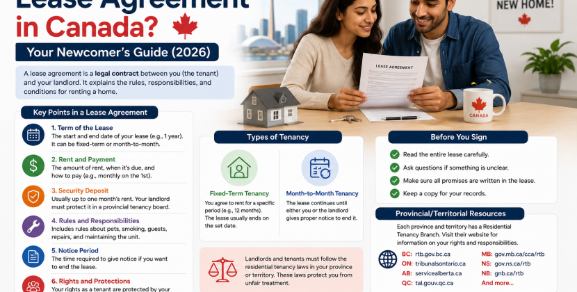 What Is a Lease Agreement in Canada? Your Newcomer’s Guide (2026)
