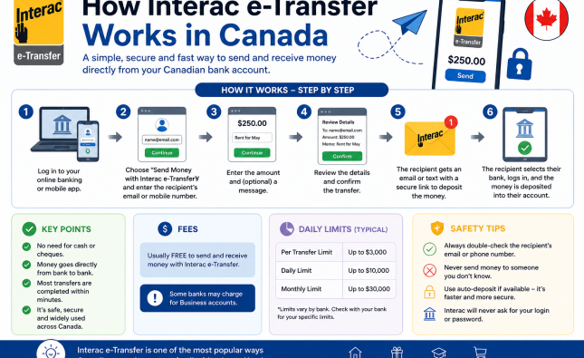 How Interac E-Transfer Works In Canada